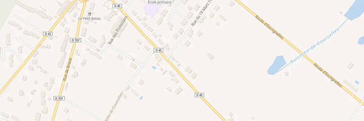 Plan du 29 Rue d’Ouzouer à La Bussière