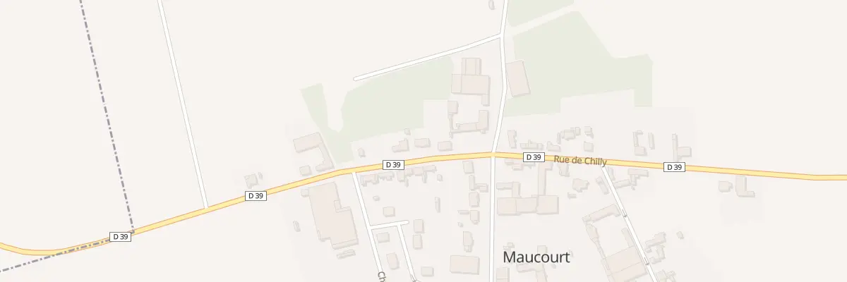 Plan du 6 Rue de Méharicourt à Maucourt