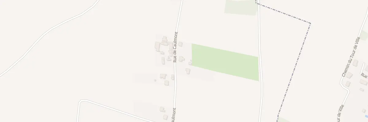 Plan du 64 Rue de Caulmont au Meux