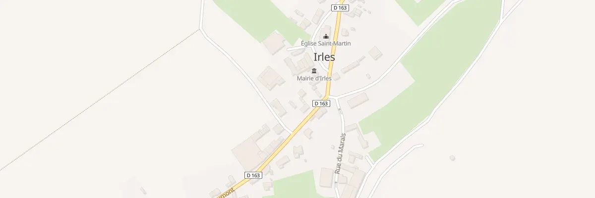 Plan du 4 Rue de Miraumont à Irles