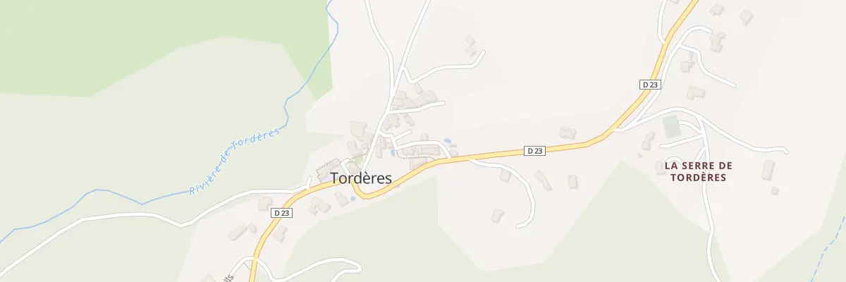 Plan du 5003F Le Village de Torderes à Tordères