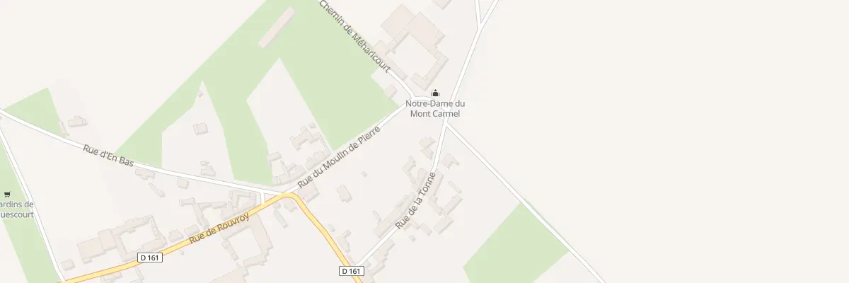 Plan du 7 Rue de la Tonne à Fouquescourt