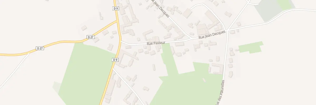 Plan du 7 Rue Pasteur à Achiet-le-Petit