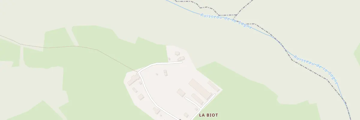 Plan du 5079 Le Biot à La Goutelle