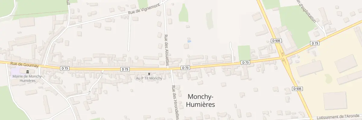 Plan du 47 Rue de Vaubrun à Monchy-Humières