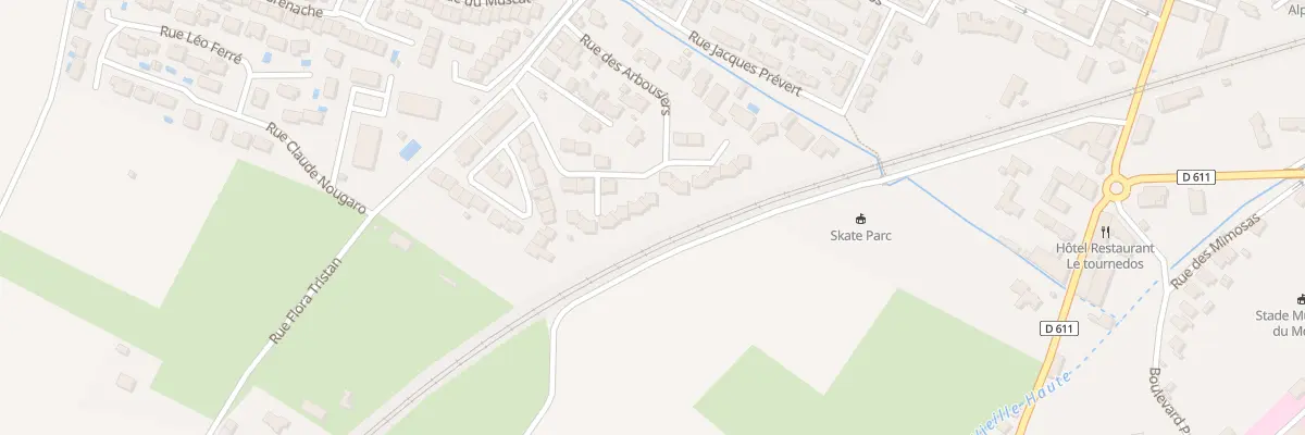 Plan du 18 Rue des Eglantiers à Lézignan-Corbières