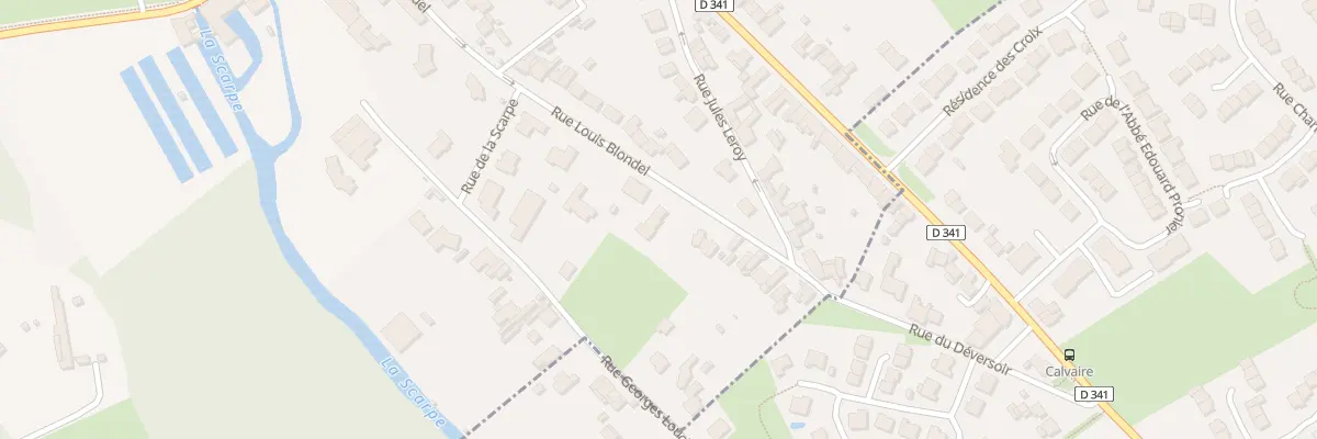 Plan du 14B Rue Louis Blondel à Anzin-Saint-Aubin