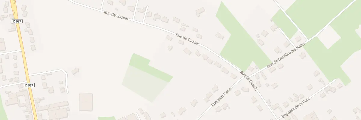 Plan du 24 Che de Gazois à Neuville-Saint-Vaast