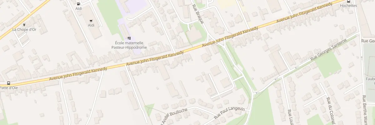 Plan du 123 Av John F Kennedy à Arras
