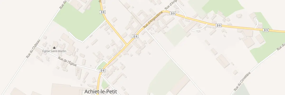 Plan du 11 Rue d’Angouléme à Achiet-le-Petit
