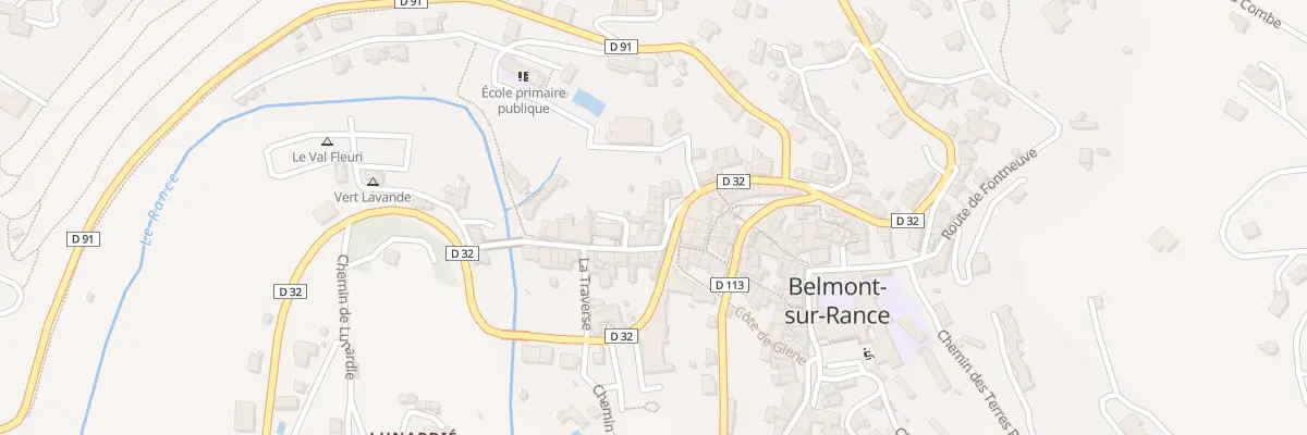 Plan du 5002 Belmont sur Rance à Belmont-sur-Rance