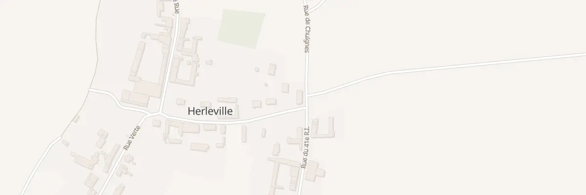 Plan du 12 Rue de Chuignes à Herleville