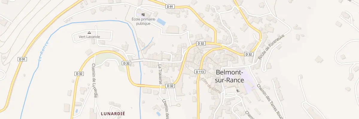 Plan du 5004 Belmont sur Rance à Belmont-sur-Rance