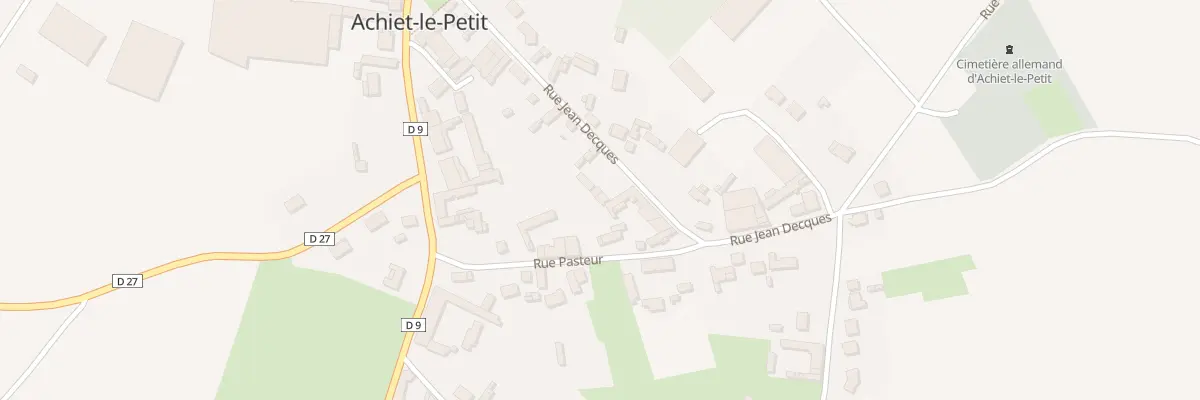 Plan du 15 Rue J Decques à Achiet-le-Petit