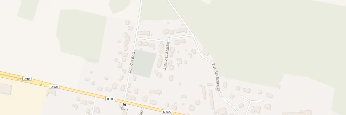 Plan du 3 All Allee des Acacias à Sivry-Courtry