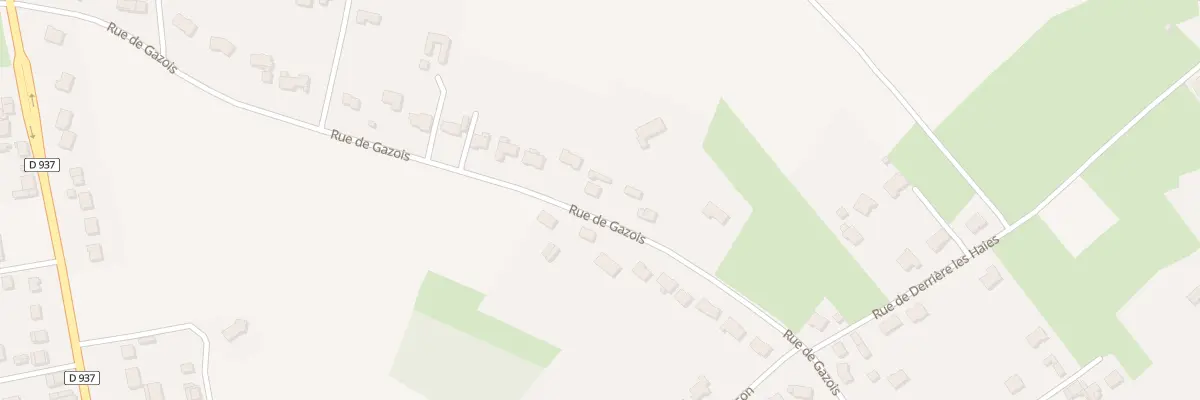 Plan du 17B Che de Gazois à Neuville-Saint-Vaast