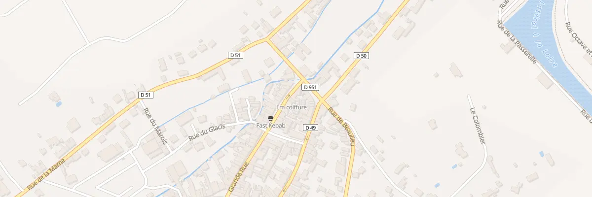 Plan du 3 Gr Grande Rue à Châtillon-sur-Loire