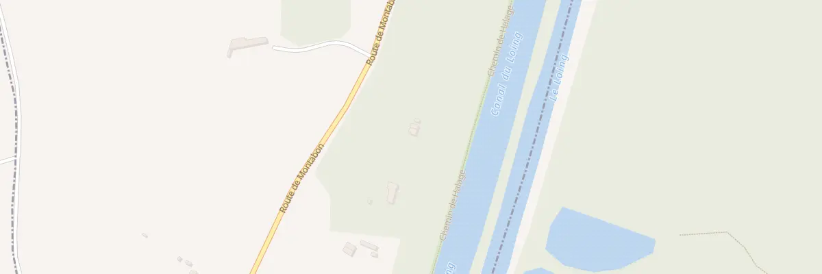 Plan du 1279 Rte de Montabon à Nargis