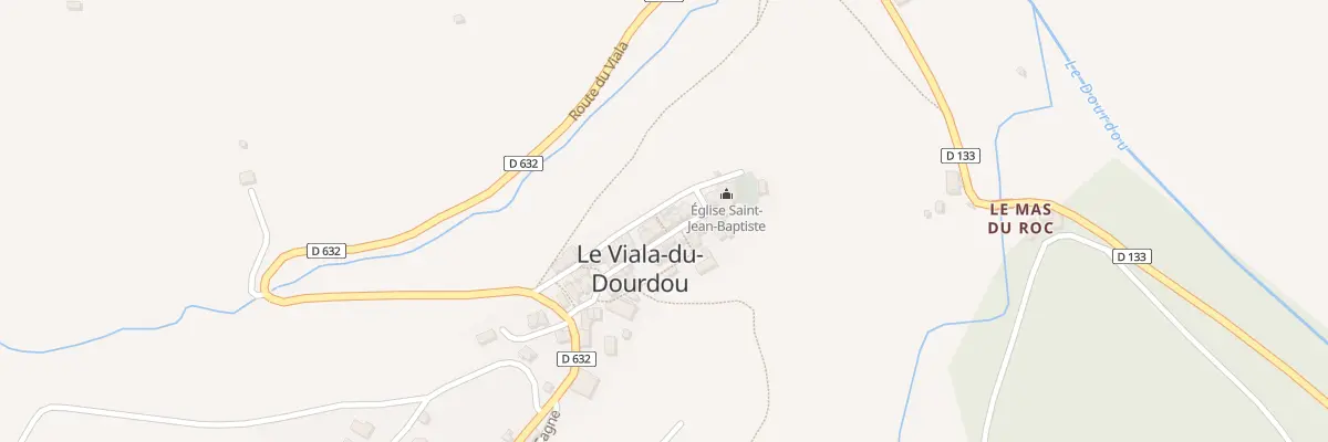 Plan du 5019 Le Viala du Dourdou à Calmels-et-le-Viala