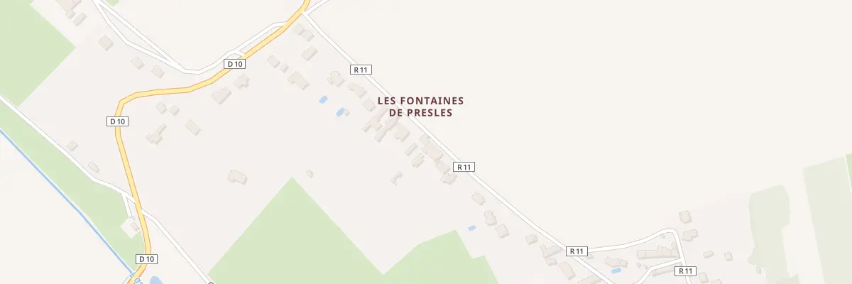 Plan du 18 Che des Fontaines à Presles-en-Brie