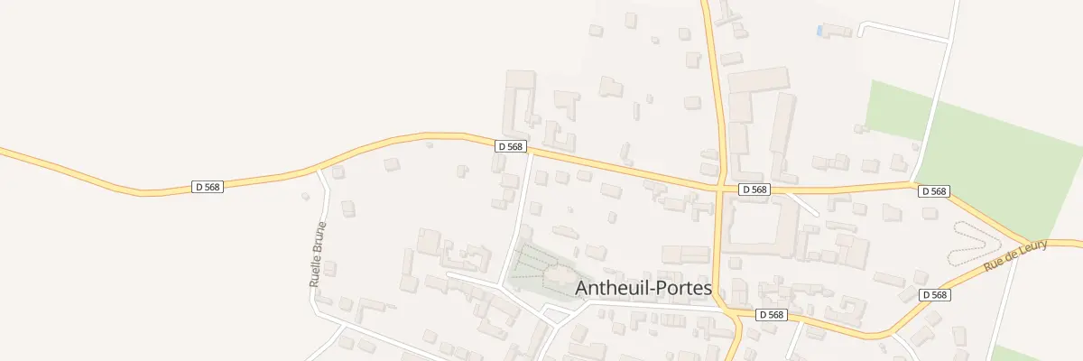 Plan du 152 Rue de la Flaque Noire à Antheuil-Portes
