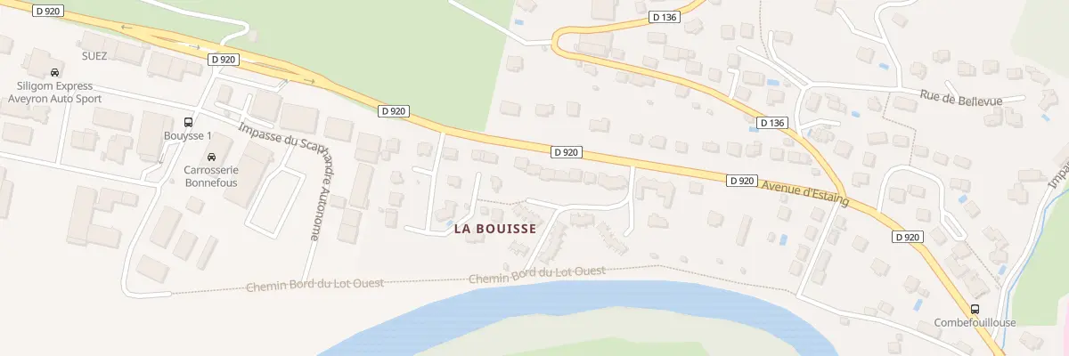 Plan du 91 Av d’Estaing à Espalion