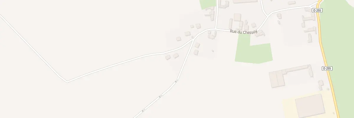 Plan du 11 Rue du Chessoy à Laucourt
