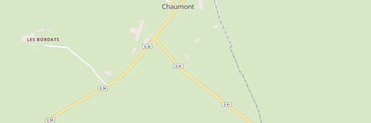 Plan du 1 Rue des Deserts à Chaumont
