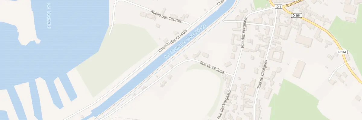 Plan du 9 Rue de l’Ecluse à Cappy