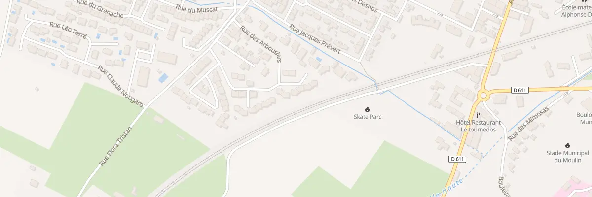 Plan du 26 Rue des Eglantiers à Lézignan-Corbières