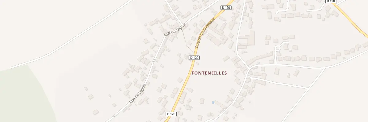 Plan du 51 Rue de Chaintreaux Fonteneille à Souppes-sur-Loing