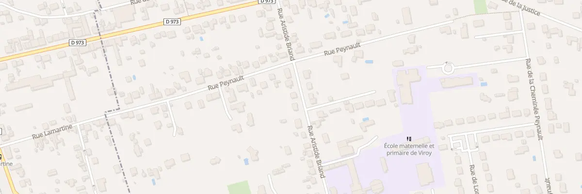Plan du 327 Rue Aristide Briand à Amilly