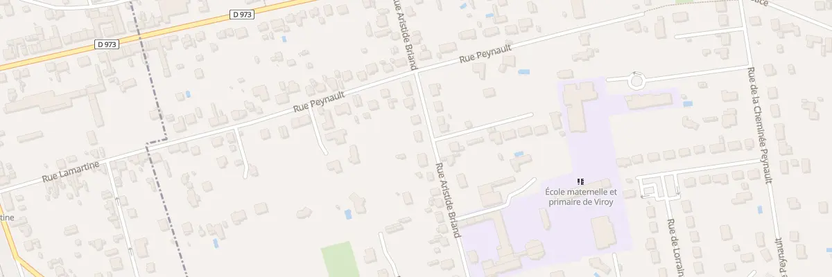 Plan du 309 Rue Aristide Briand à Amilly