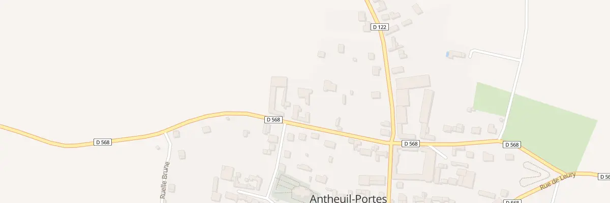 Plan du 140 Rue du Général Weiller à Antheuil-Portes
