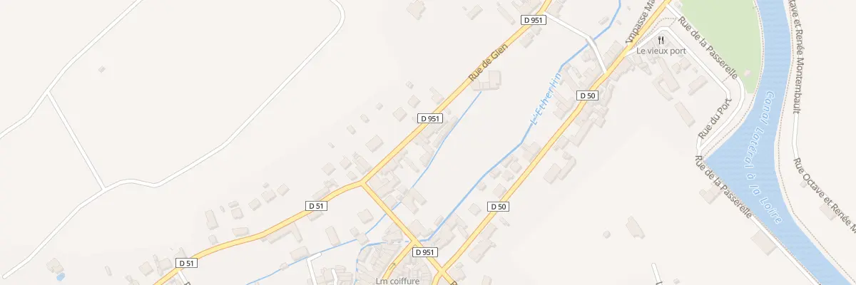 Plan du 21 Rue de Gien à Châtillon-sur-Loire