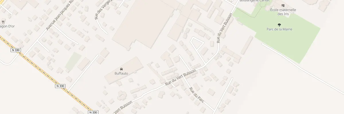 Plan du 21 Rue du Vert Buisson au Plessis-Belleville