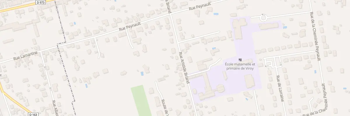 Plan du 261 Rue Aristide Briand à Amilly