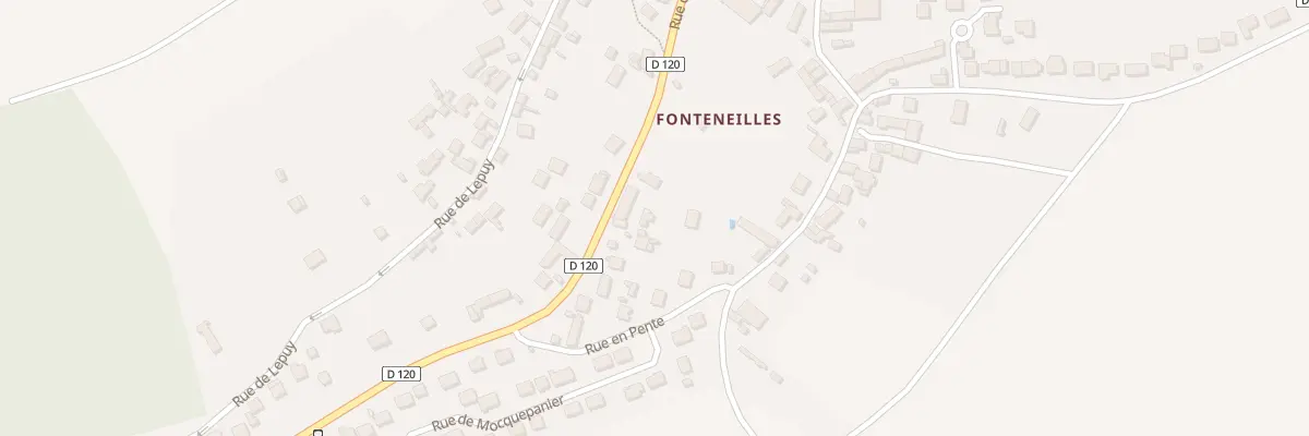 Plan du 48 Rue de Chaintreaux Fonteneille à Souppes-sur-Loing