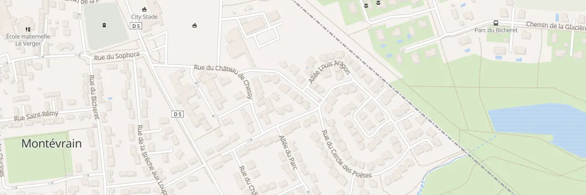 Plan du 10 Rue du Cercle des Poètes à Montévrain