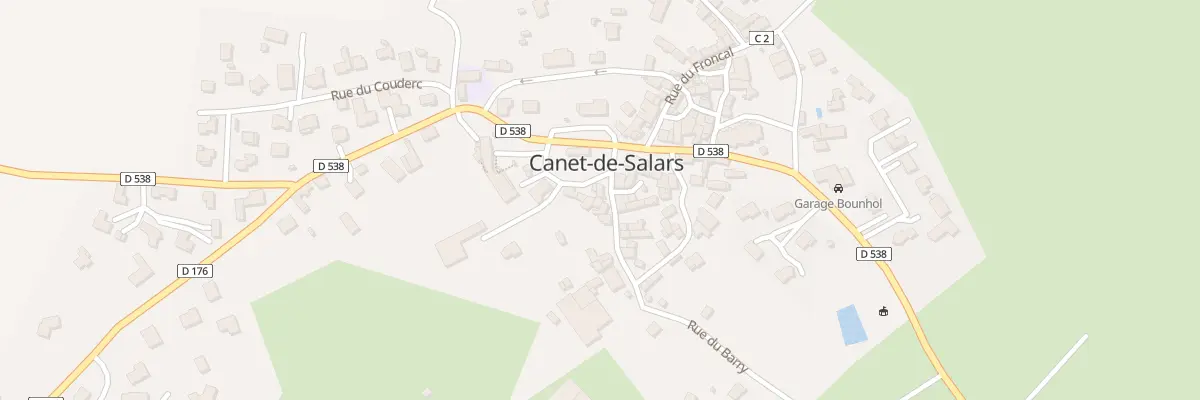 Plan du 5956 Rue du Barry à Canet-de-Salars