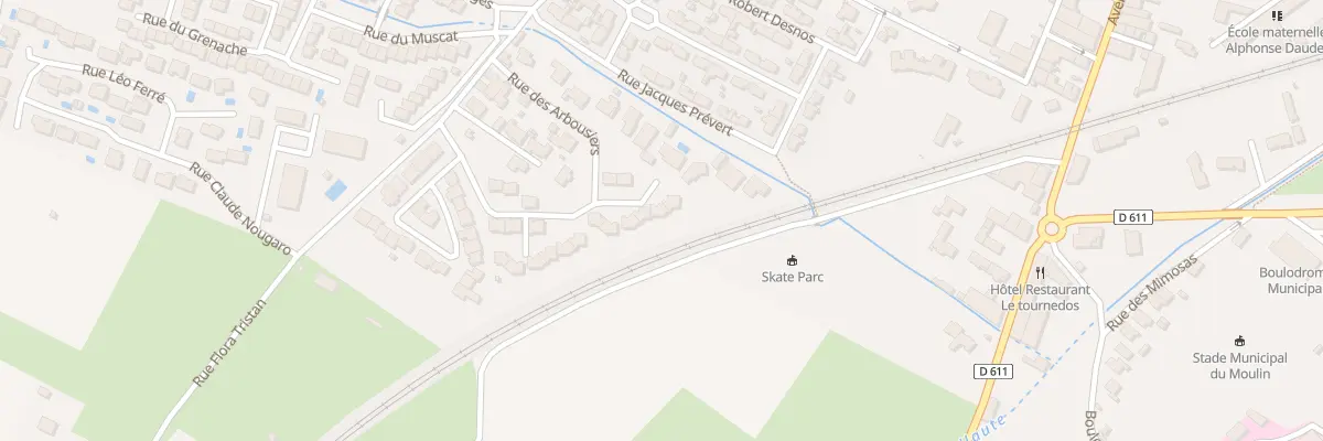 Plan du 30 Rue des Eglantiers à Lézignan-Corbières