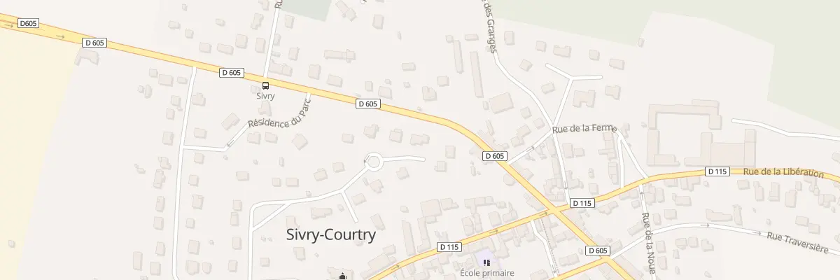 Plan du 19 Dom de la Belle Allée à Sivry-Courtry
