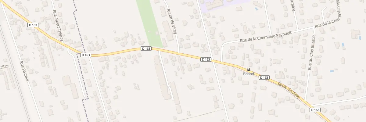 Plan du 1347 Rte de Viroy à Amilly