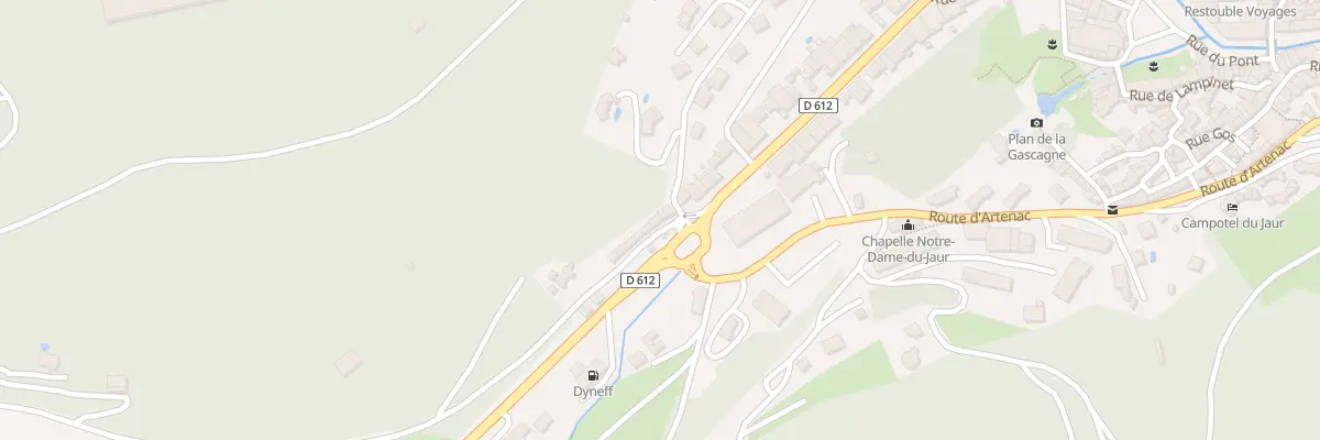 Plan du 8 Rte de Marthomis à Saint-Pons-de-Thomières