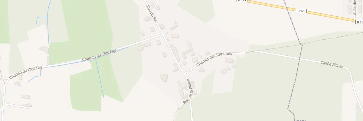 Plan du 5 Rue du Fin à Saint-Vaast-de-Longmont