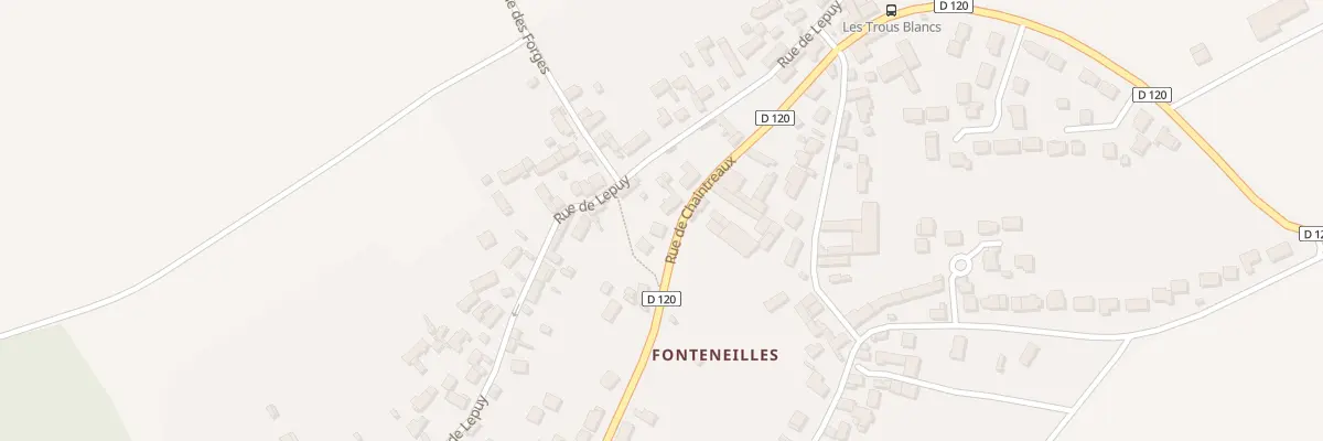 Plan du 57 Rue de Chaintreaux à Souppes-sur-Loing