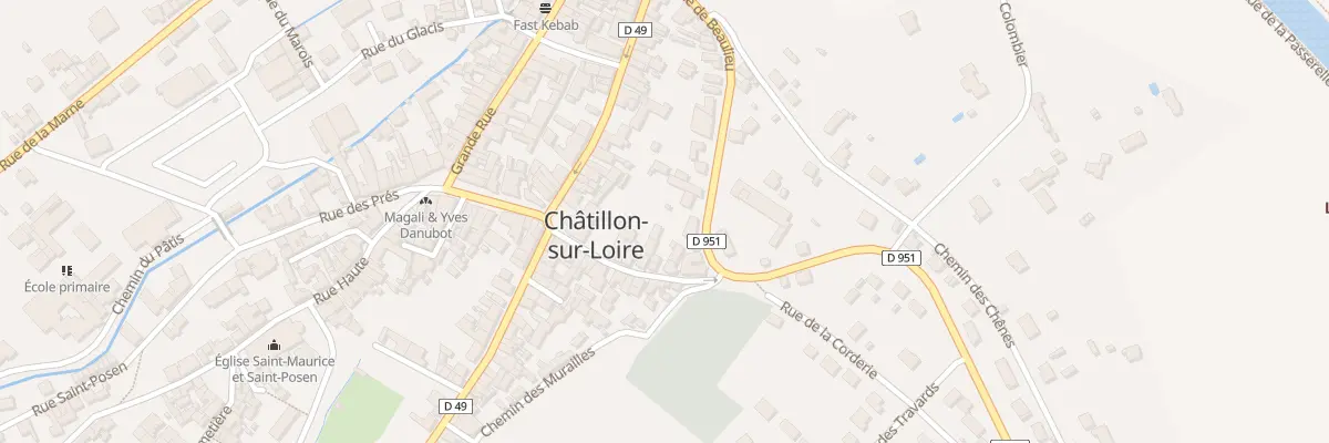 Plan du 11B Rue du Cormier à Châtillon-sur-Loire