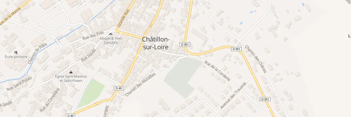 Plan du 30 Rue du Cormier à Châtillon-sur-Loire