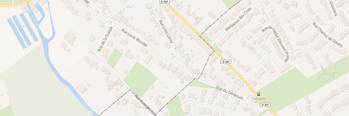 Plan du 1 Rue Jules Leroy à Anzin-Saint-Aubin