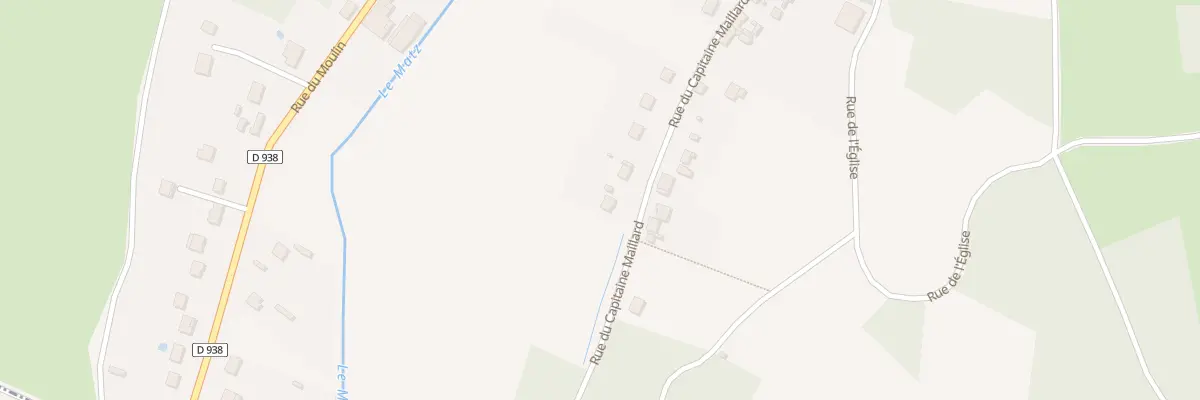 Plan du 36 Rue du Capitaine Maillard à La Neuville-sur-Ressons